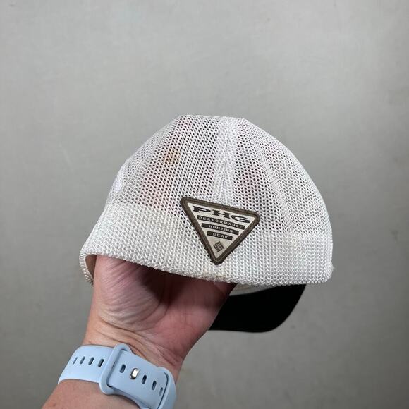 Columbia PHG Mesh Hat Hunting Deer Flag L/XL Flex Fit With White Mesh - Picture 3 of 7